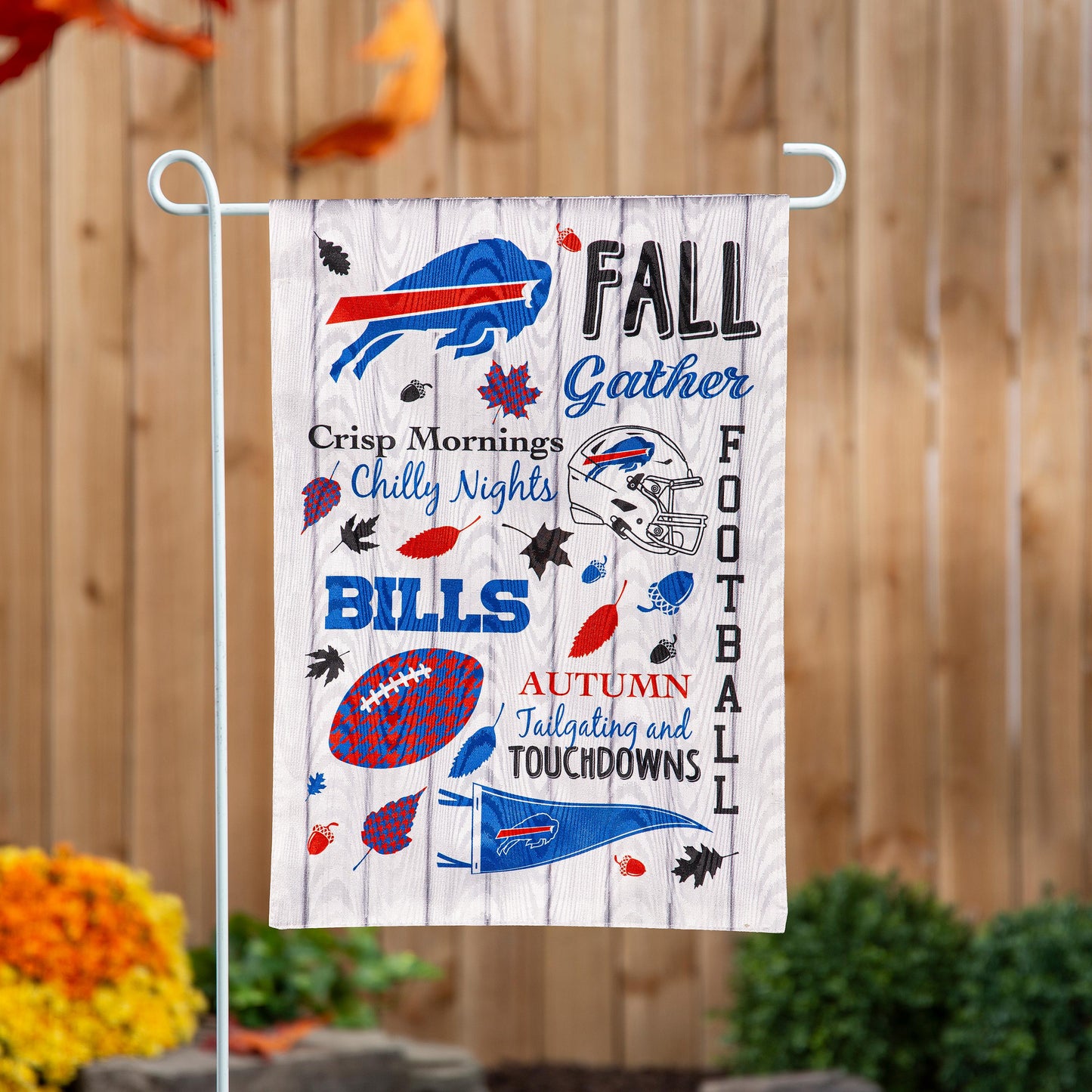 Buffalo Bills, Moire Flag, GDN, Fall Seasonal