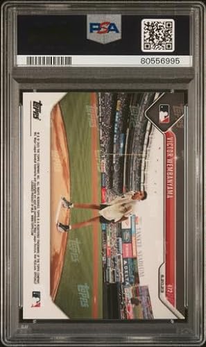 Graded 2023 Topps Now Victor Wembanyama #472 Rookie RC Basketball Card PSA 10 Gem Mint