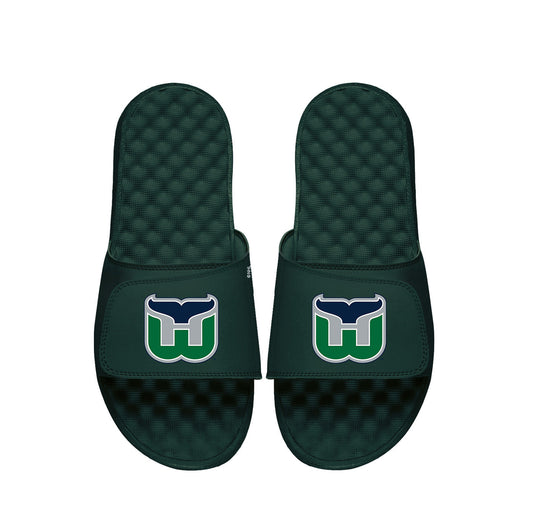 Hartford Whalers Dark Green Vintage Primary Slides