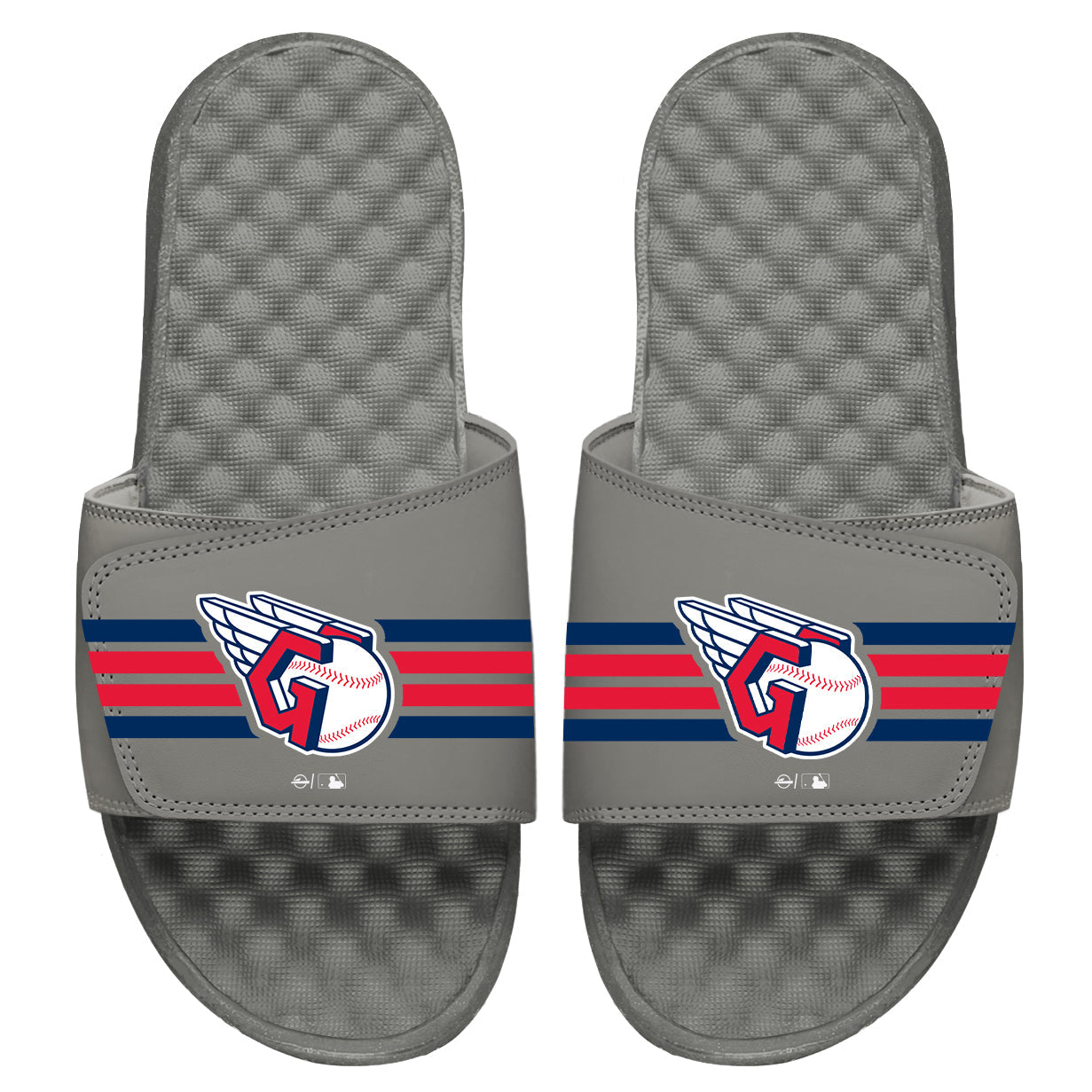 Cleveland Guardians Stripes Slides