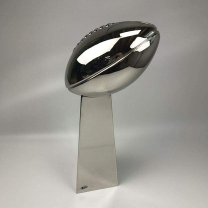 Autographed/Signed Nick Foles Full Size F/S Replica Super Bowl 52 LII Lombardi Trophy Philadelphia Eagles Beckett BAS COA