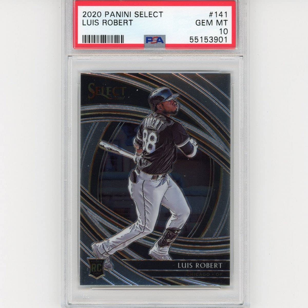 Graded 2020 Panini Select Luis Robert #141 Rookie RC Baseball Card PSA 10 Gem Mint