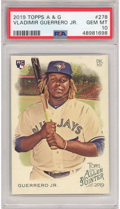 Graded 2019 Topps Allen & Ginter Vladimir Vlad Guerrero Jr. #278 Rookie RC Baseball Card PSA 10 Gem Mint