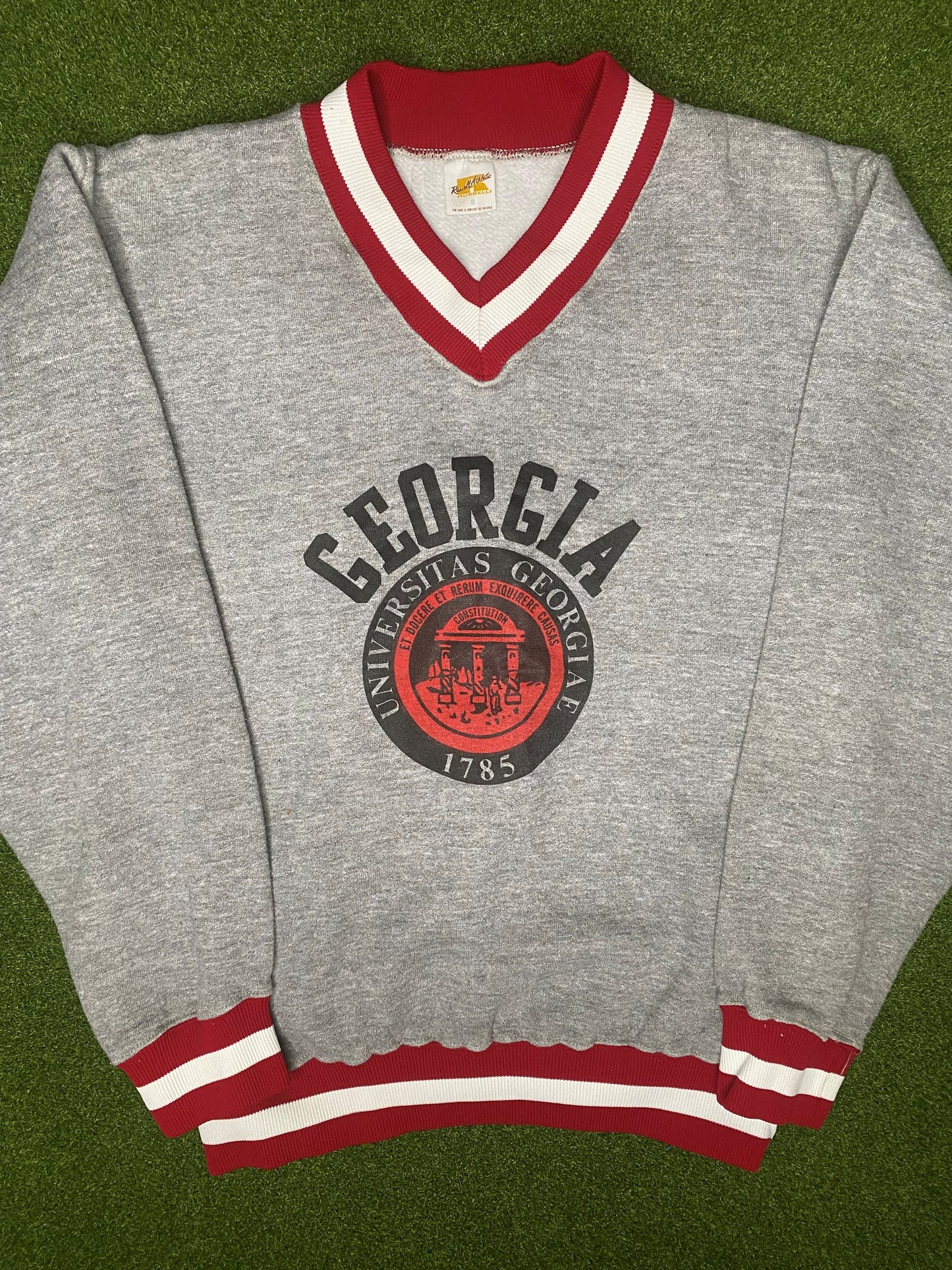 70s Georgia Bulldogs - Vintage College Sweatshirt (Small)