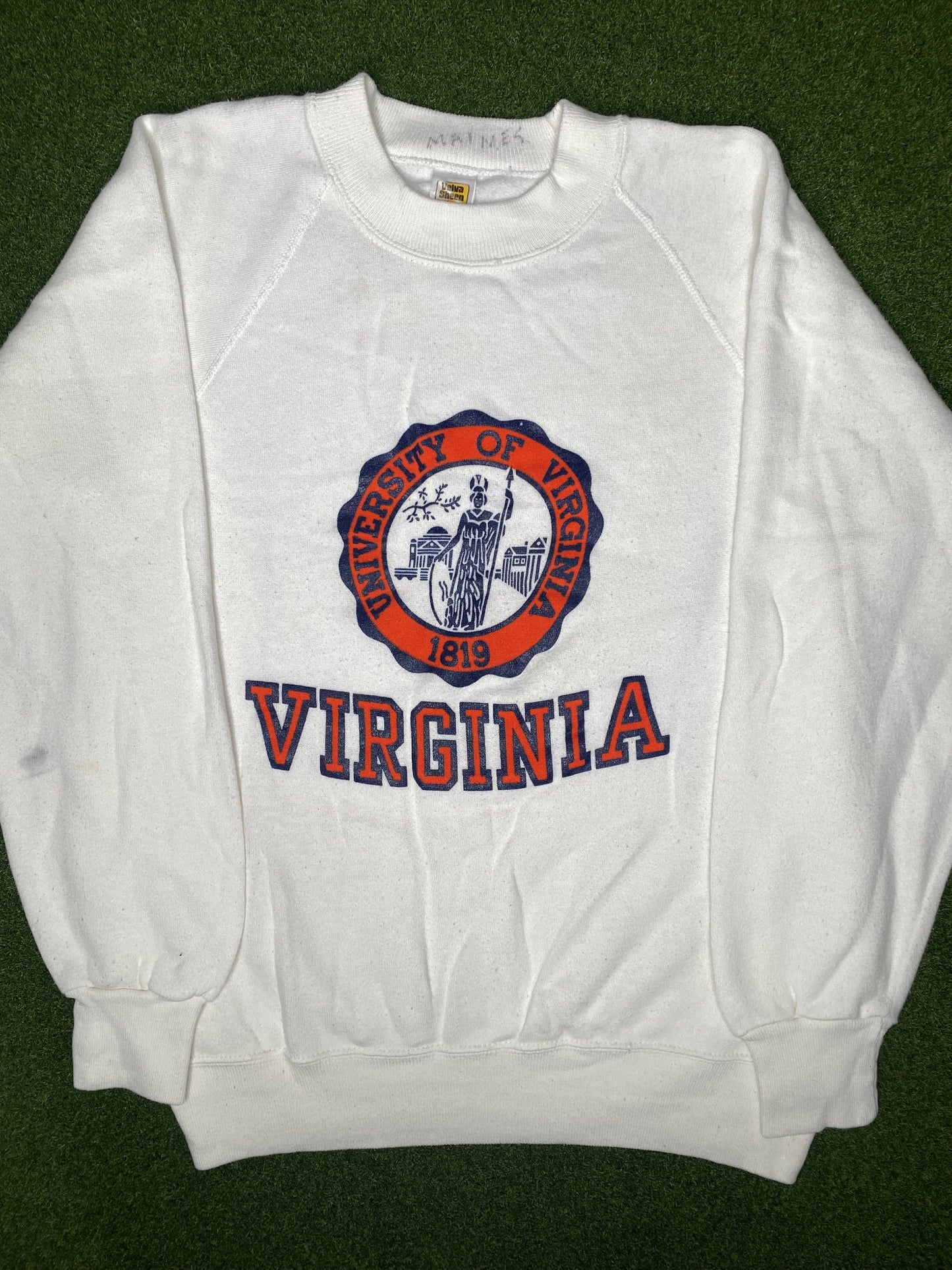 70s Virginia Cavaliers - Vintage University Sweatshirt (Medium)