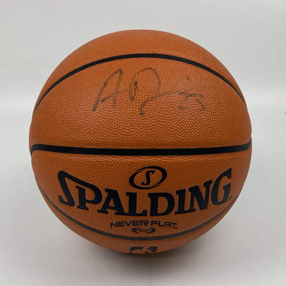 Autographed/Signed Anthony Davis Los Angeles Lakers Full Size Spalding Basketball JSA COA Holo