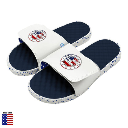 Philadelphia 76ers Navy Americana Slides