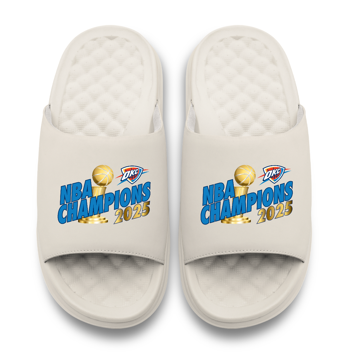 Oklahoma City Thunder 2025 NBA Finals Champions Collage Motive