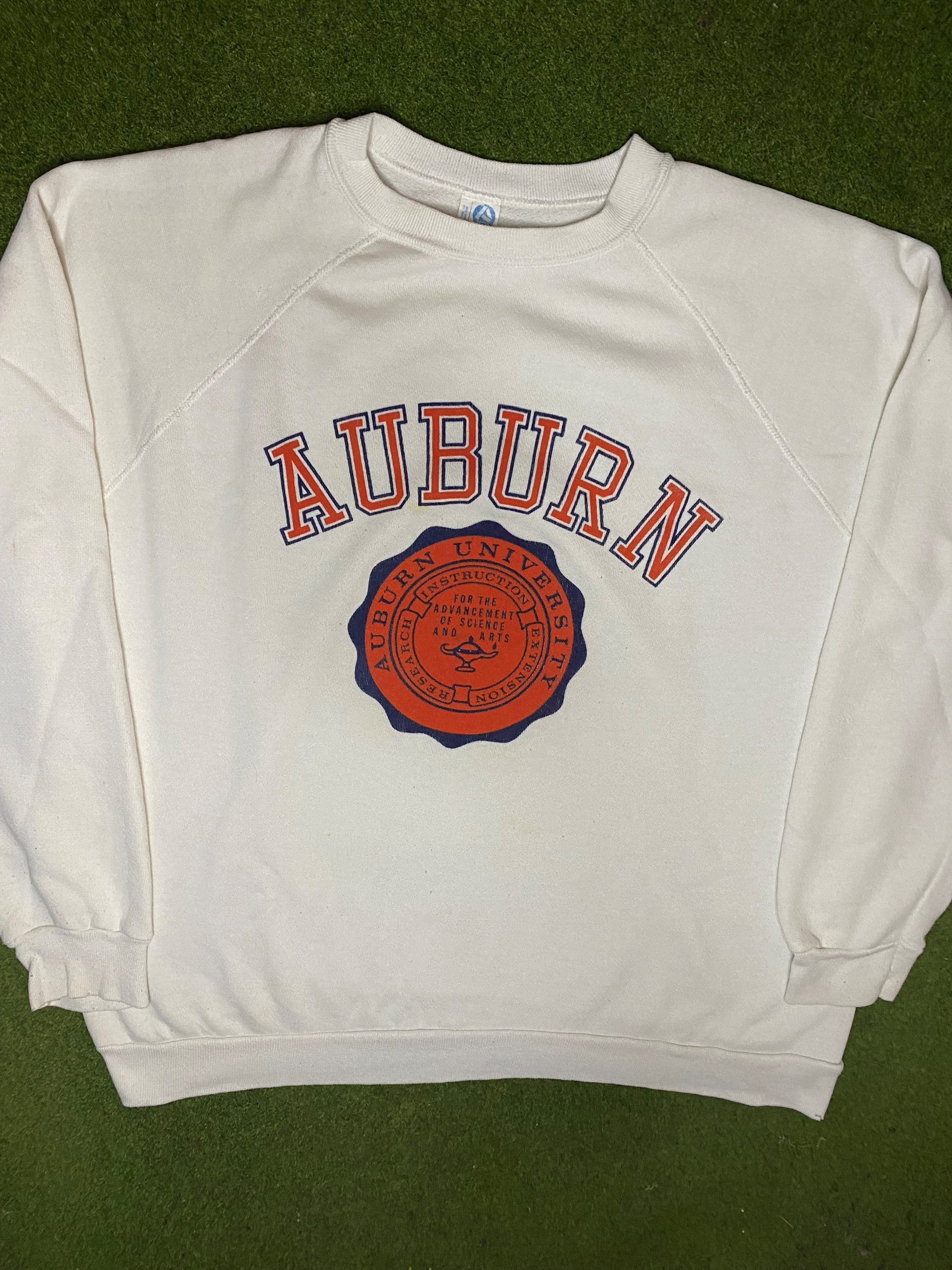 80s Auburn Tigers - Vintage University Sweatshirt (2XL)