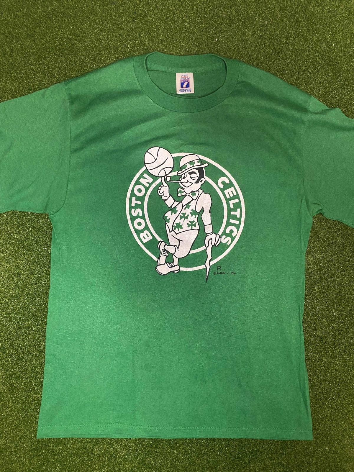 80s Boston Celtics - Vintage NBA Tee Shirt (Large)