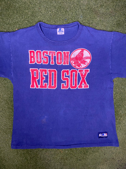 80s Boston Red Sox - Vintage MLB T Shirt (XL)