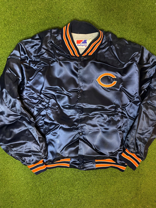 80s Chicago Bears - Vintage NFL Jacket (XL)