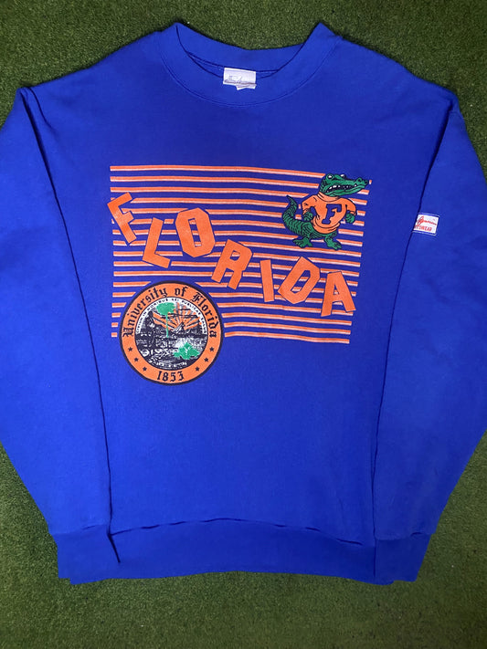 80s Florida Gators - Vintage College Sweatshirt (XL) Gametime Vintage