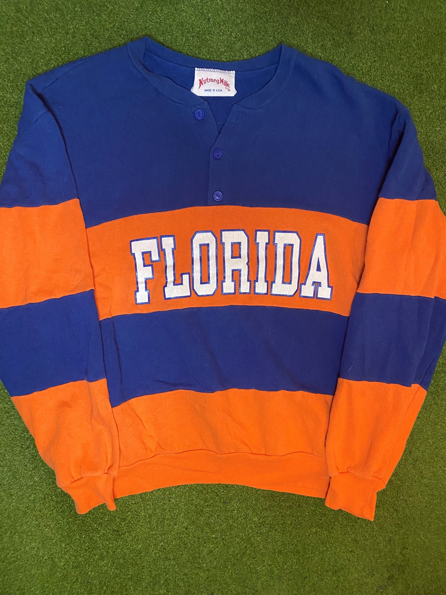 80s Florida Gators - Vintage College Sweater (XL) Gametime Vintage