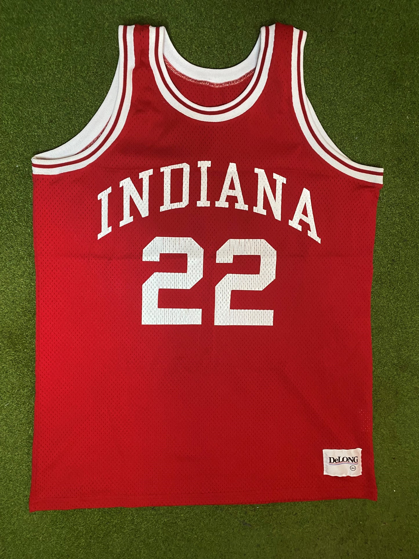 80s Indiana Hoosiers - Vintage College Basketball Jersey (44) Gametime Vintage