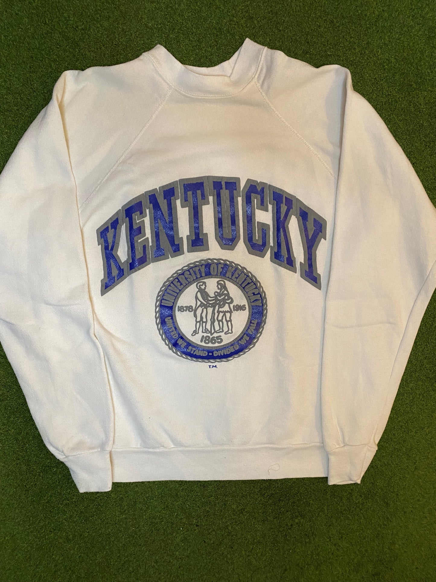 80s Kentucky Wildcats - Vintage College Sweatshirt (Medium)