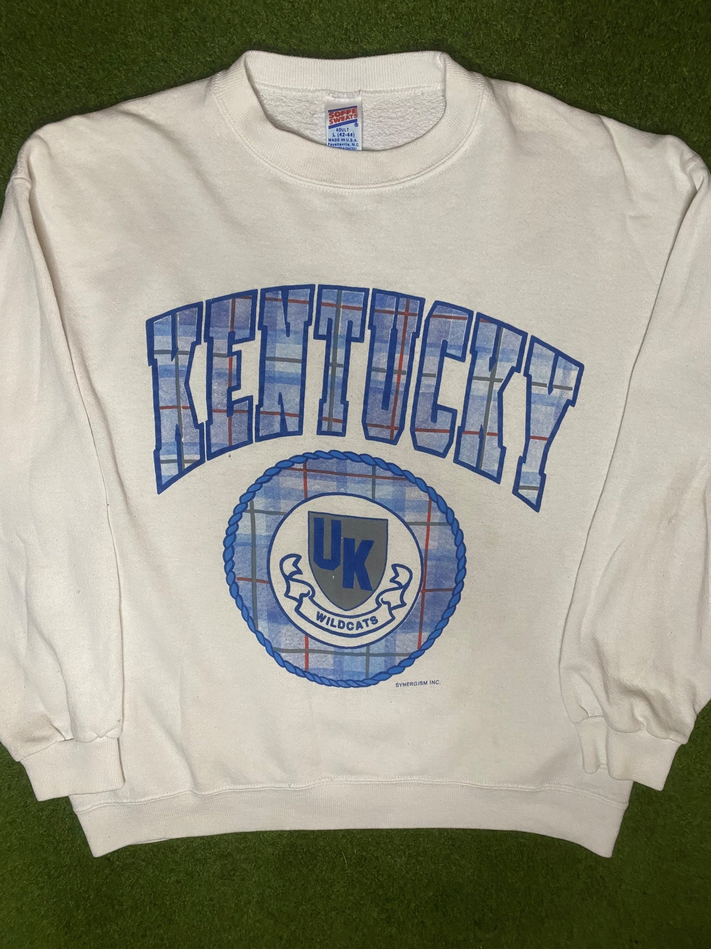 80s Kentucky Wildcats - Vintage University Sweatshirt (Large)