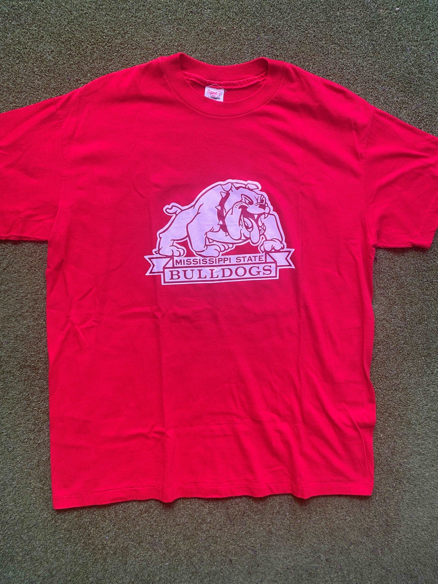 80s Mississippi State Bulldogs - Vintage College T-Shirt (XL)