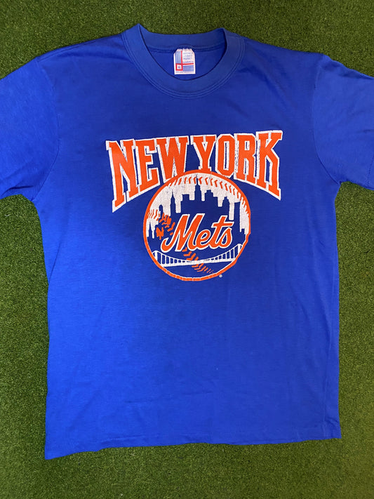 80s New York Mets - Vintage MLB Tee (XL)