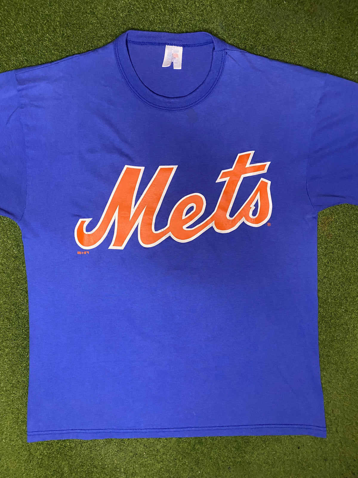 80s New York Mets - Vintage MLB T Shirt (Large) - Gametime Vintage