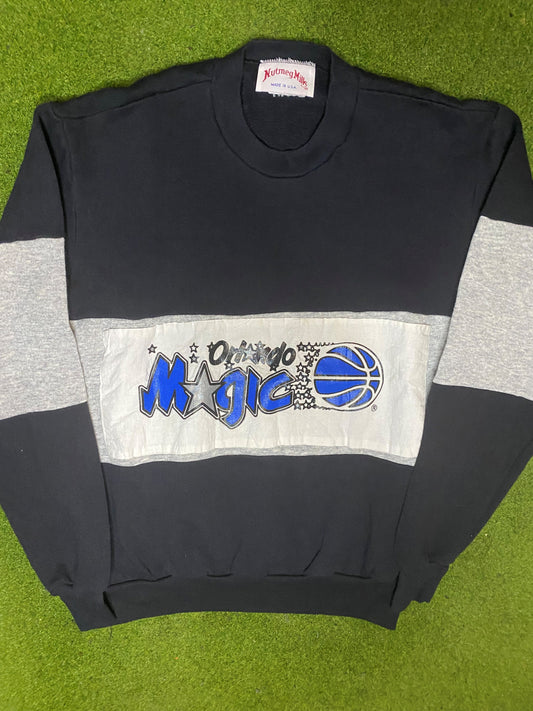80s Orlando Magic - Vintage NBA Sweatshirt (Medium) - Gametime Vintage