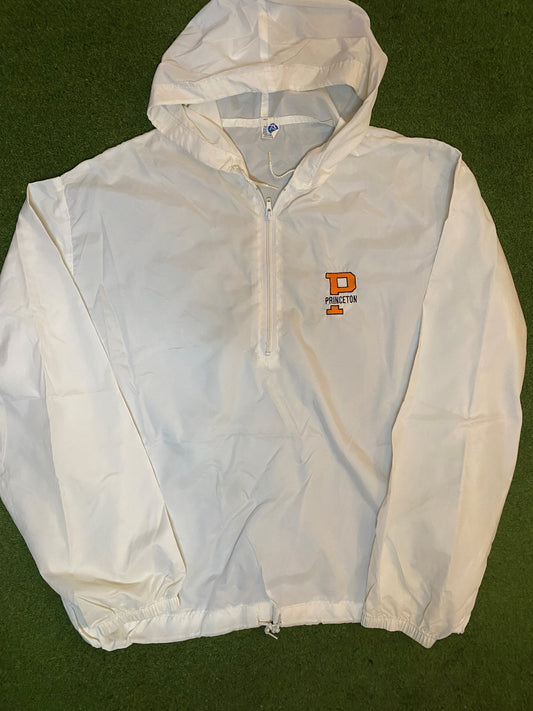 90s Princeton Tigers - Vintage Ivy League Windbreaker (Large) 