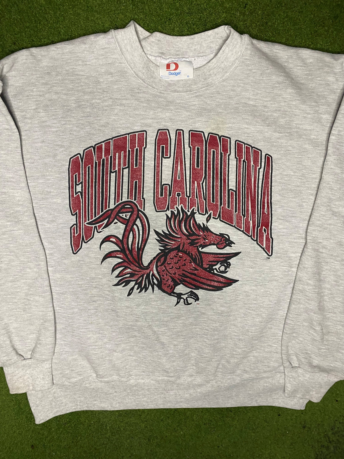 80s South Carolina Gamecocks - Vintage College Sweatshirt (XL) - Gametime Vintage