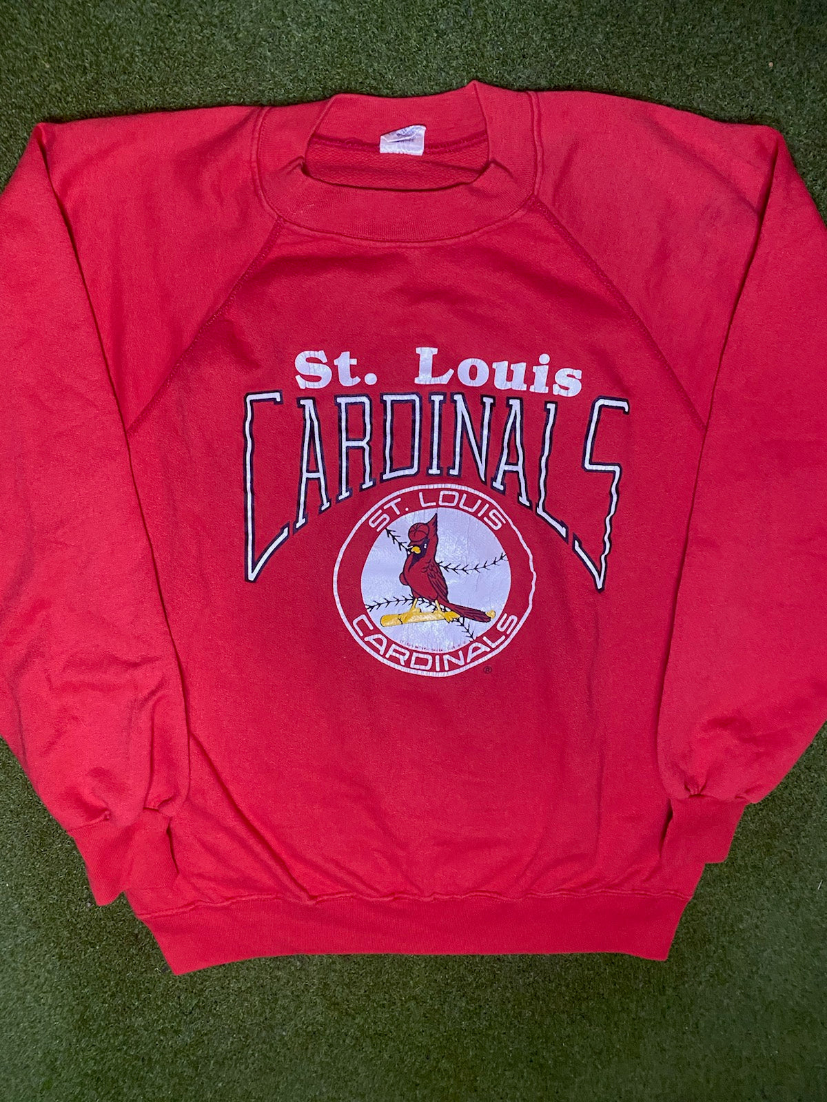 80s St. Louis Cardinals - Vintage MLB Sweatshirt (Large) Gametime Vintage