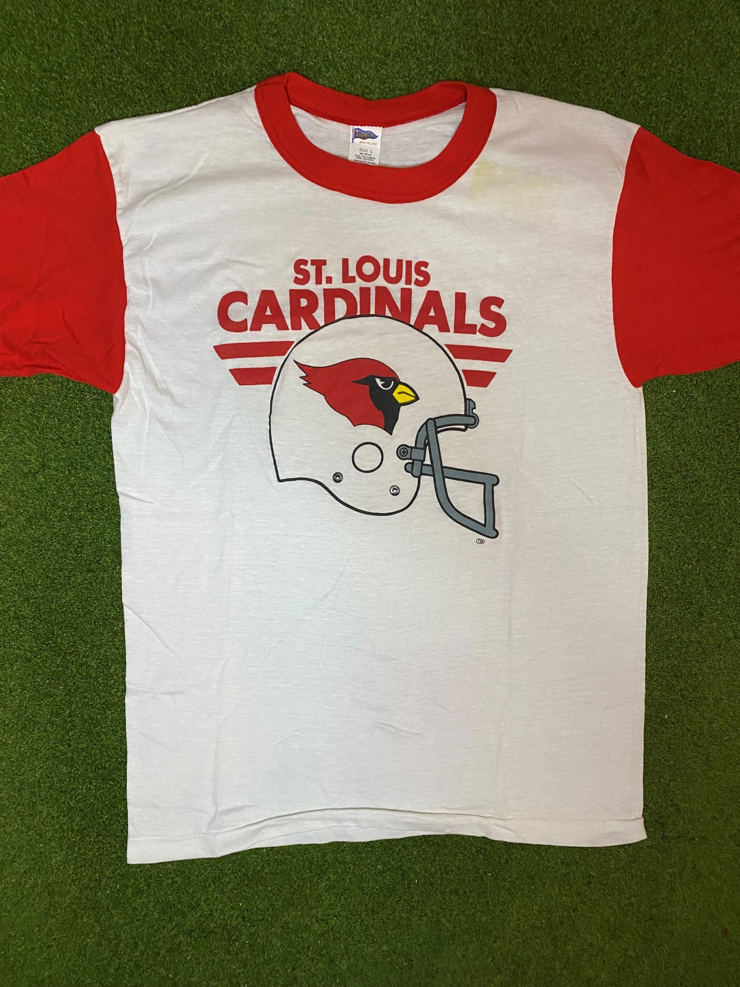 80s St. Louis Cardinals - Vintage NFL T-Shirt (Large)