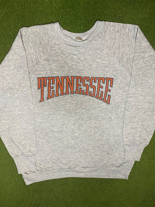 80s Tennessee Volunteers - Vintage College Sweatshirt (XL) 