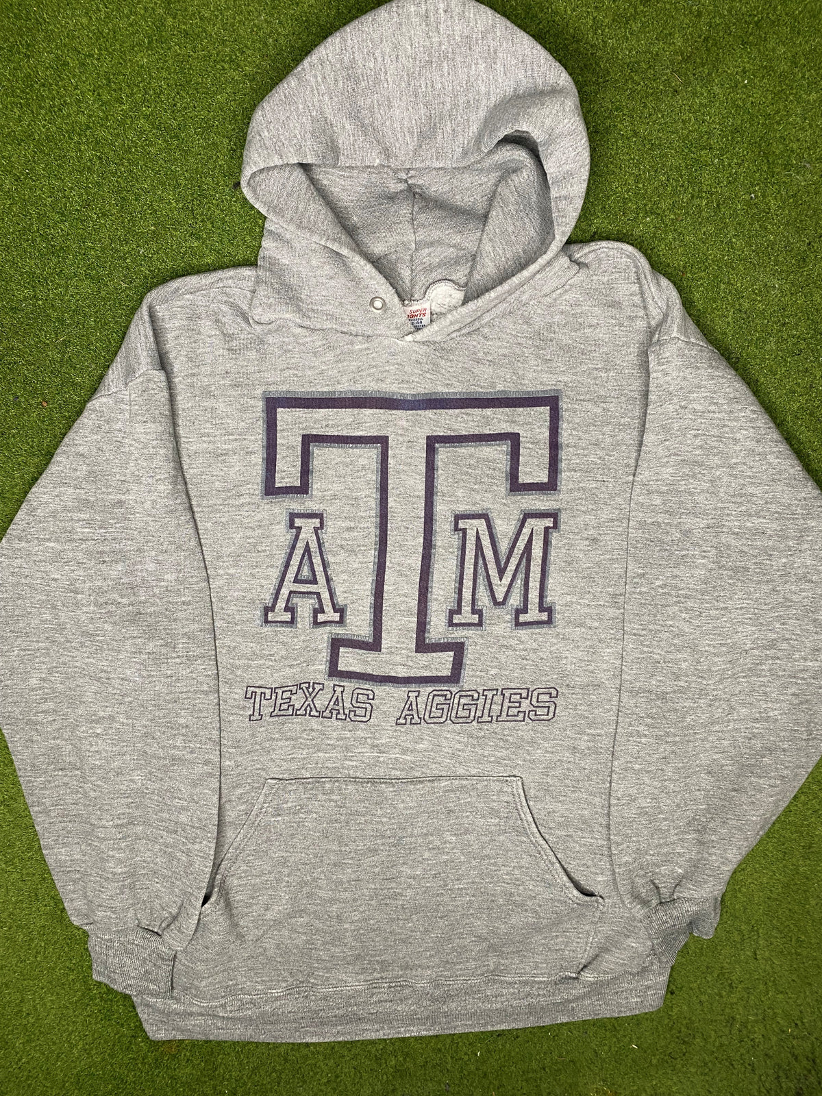 80s Texas A&M Aggies - Vintage College Hoodie (Large)