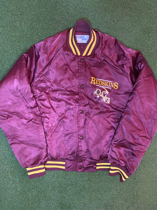 80s Washington Redskins - Vintage NFL Jacket (Medium) - Gametime Vintage
