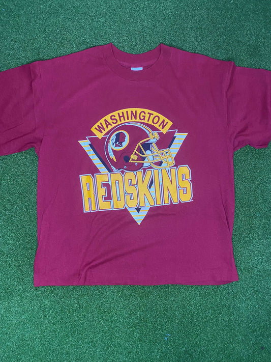 80s Washington Redskins - Vintage NFL Tee Shirt (Large)