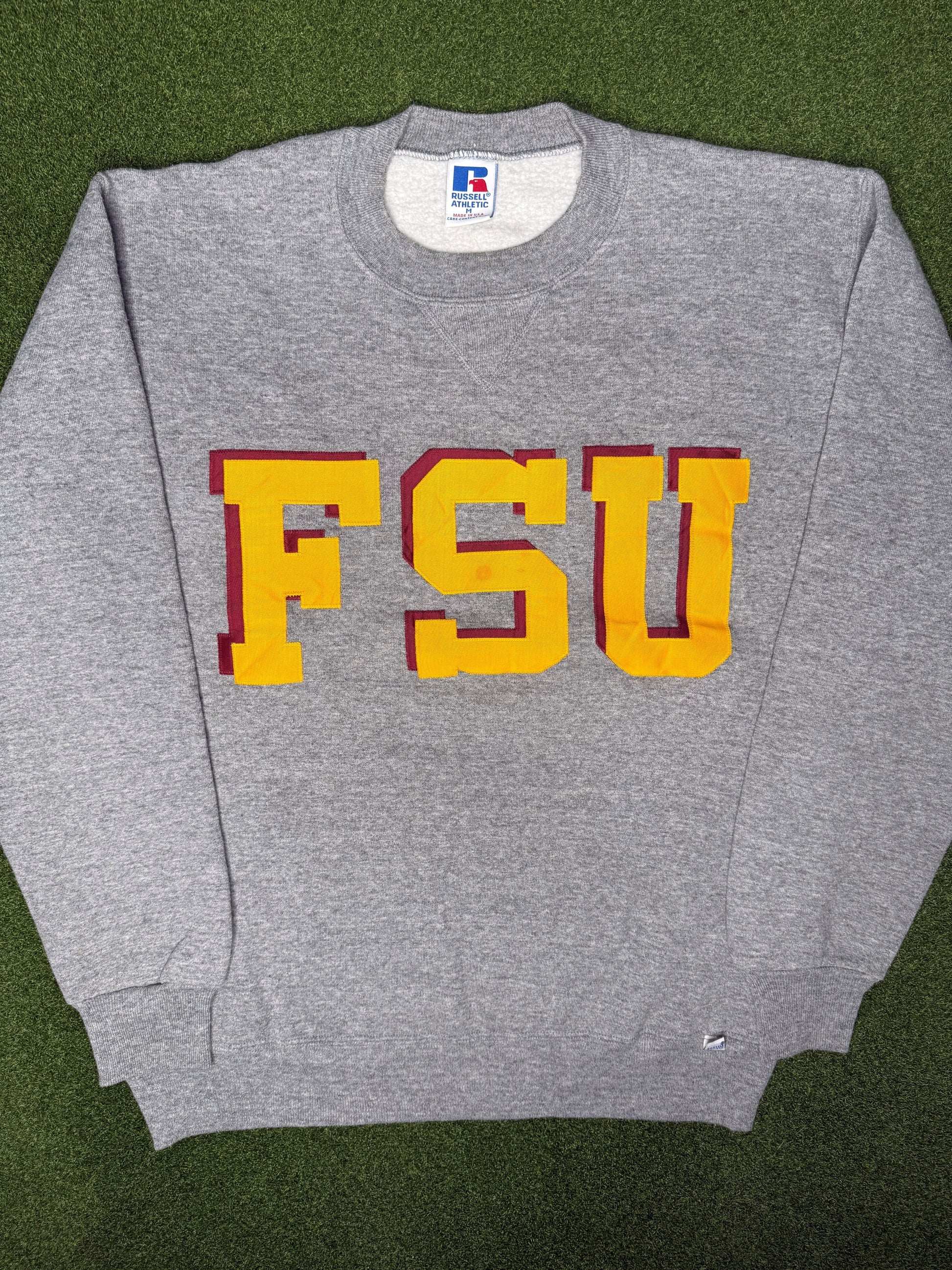 90s FSU Seminoles - Vintage College Crewneck Sweatshirt (Medium)