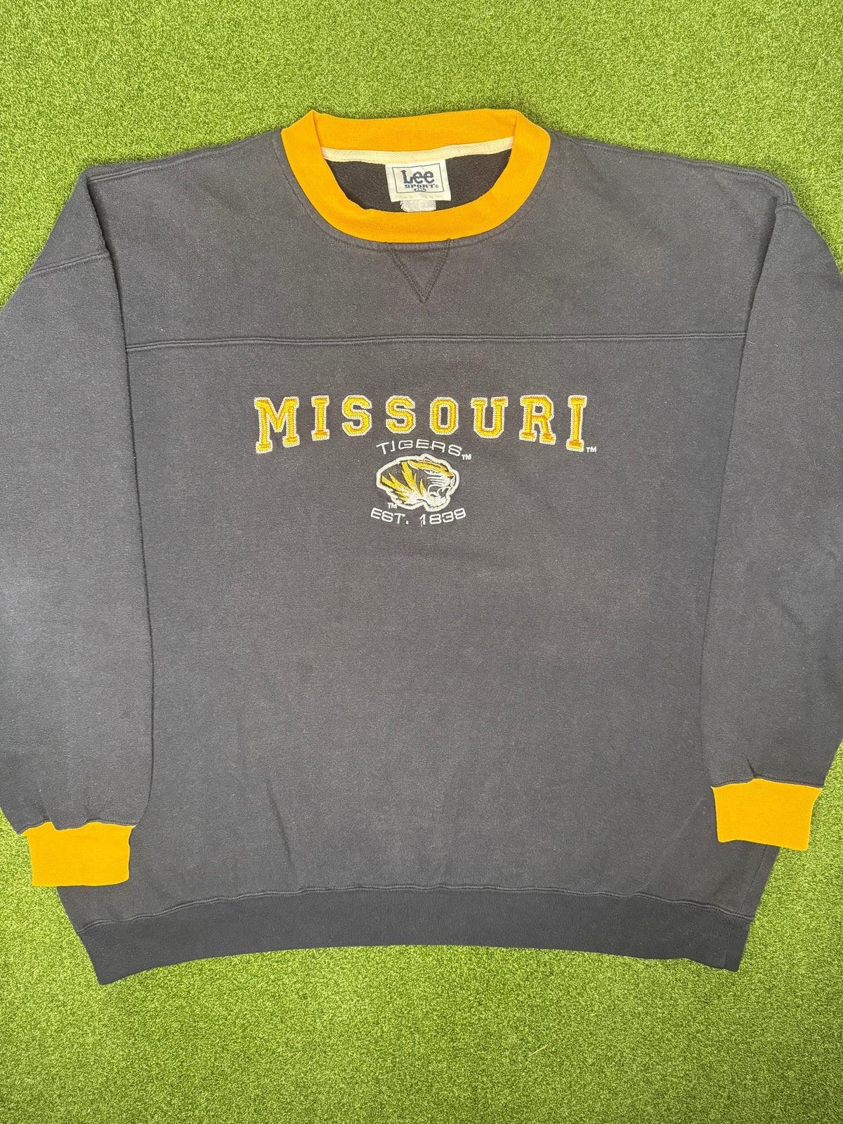 90s Missouri Tigers - Vintage College Sweatshirt (2XL)