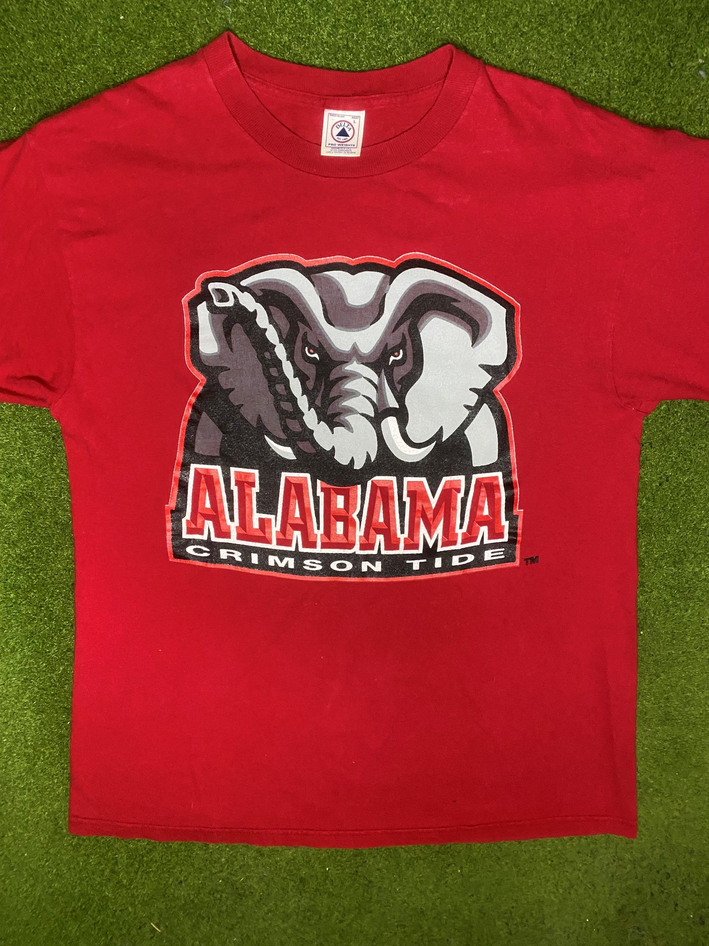 90s Alabama Crimson Tide - Vintage College T-Shirt (Large)