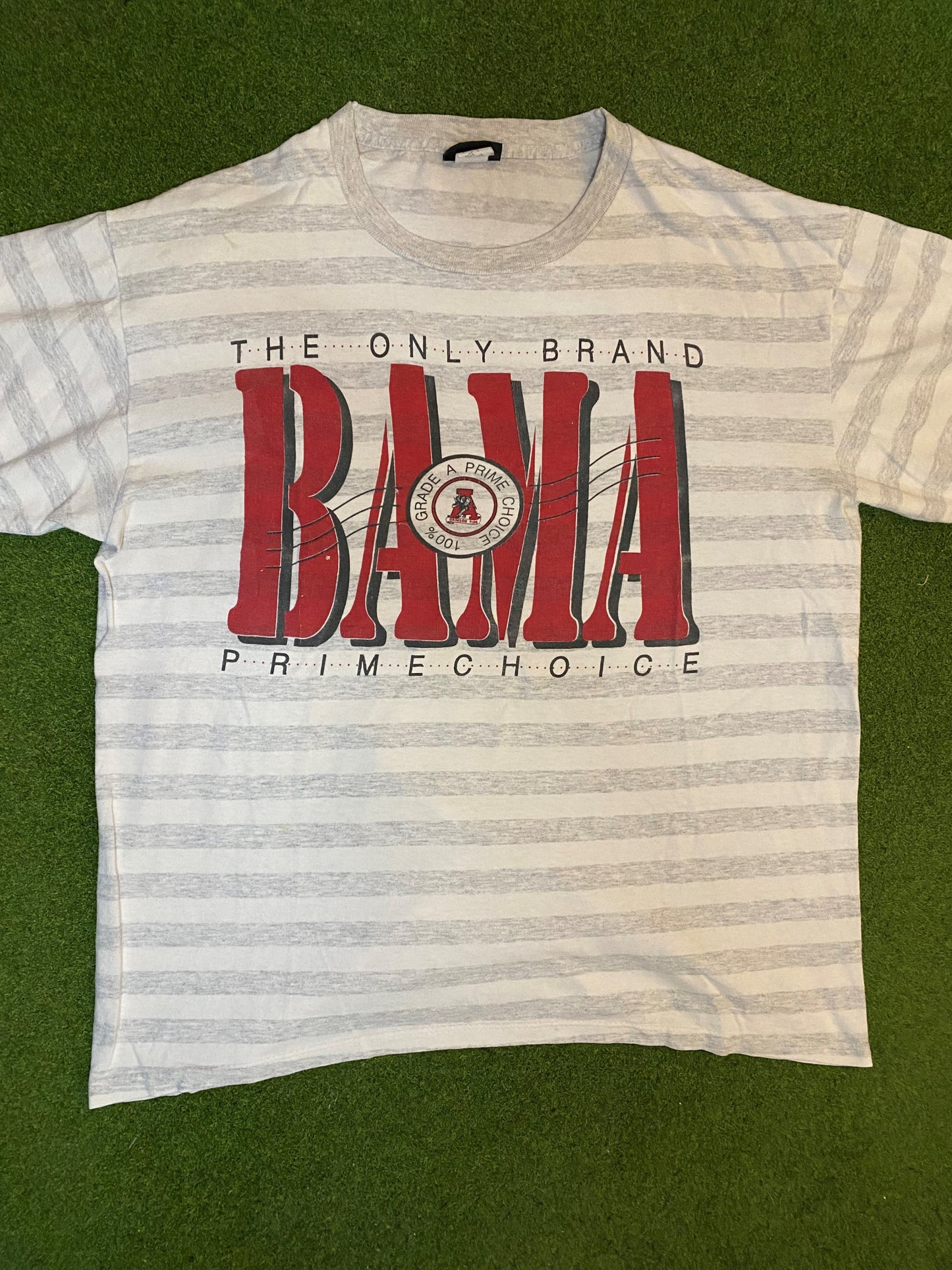 90s Alabama Crimson Tide - Vintage College T-Shirt (Large)