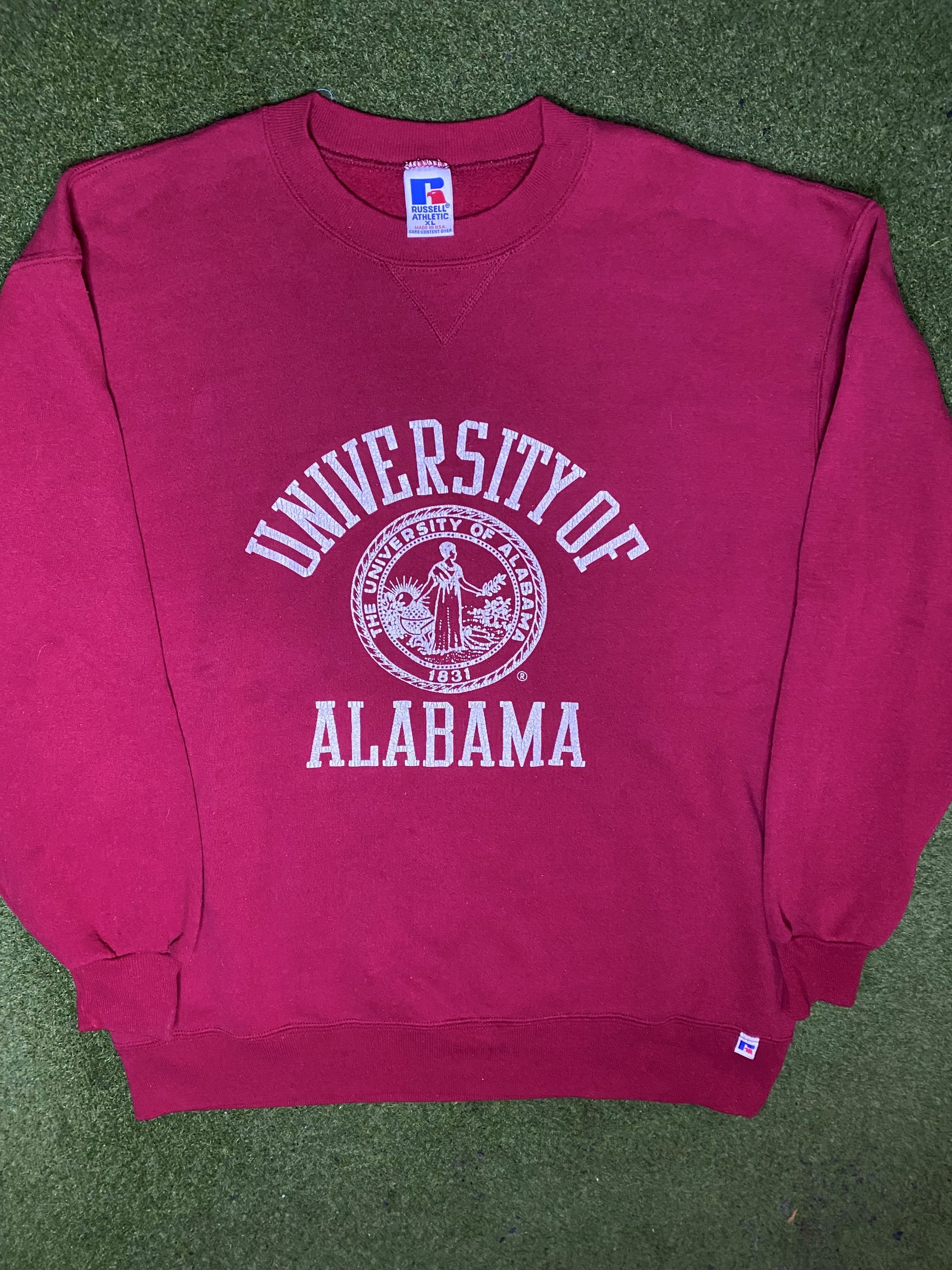 90s Alabama Crimson Tide - Vintage University Sweatshirt (XL)