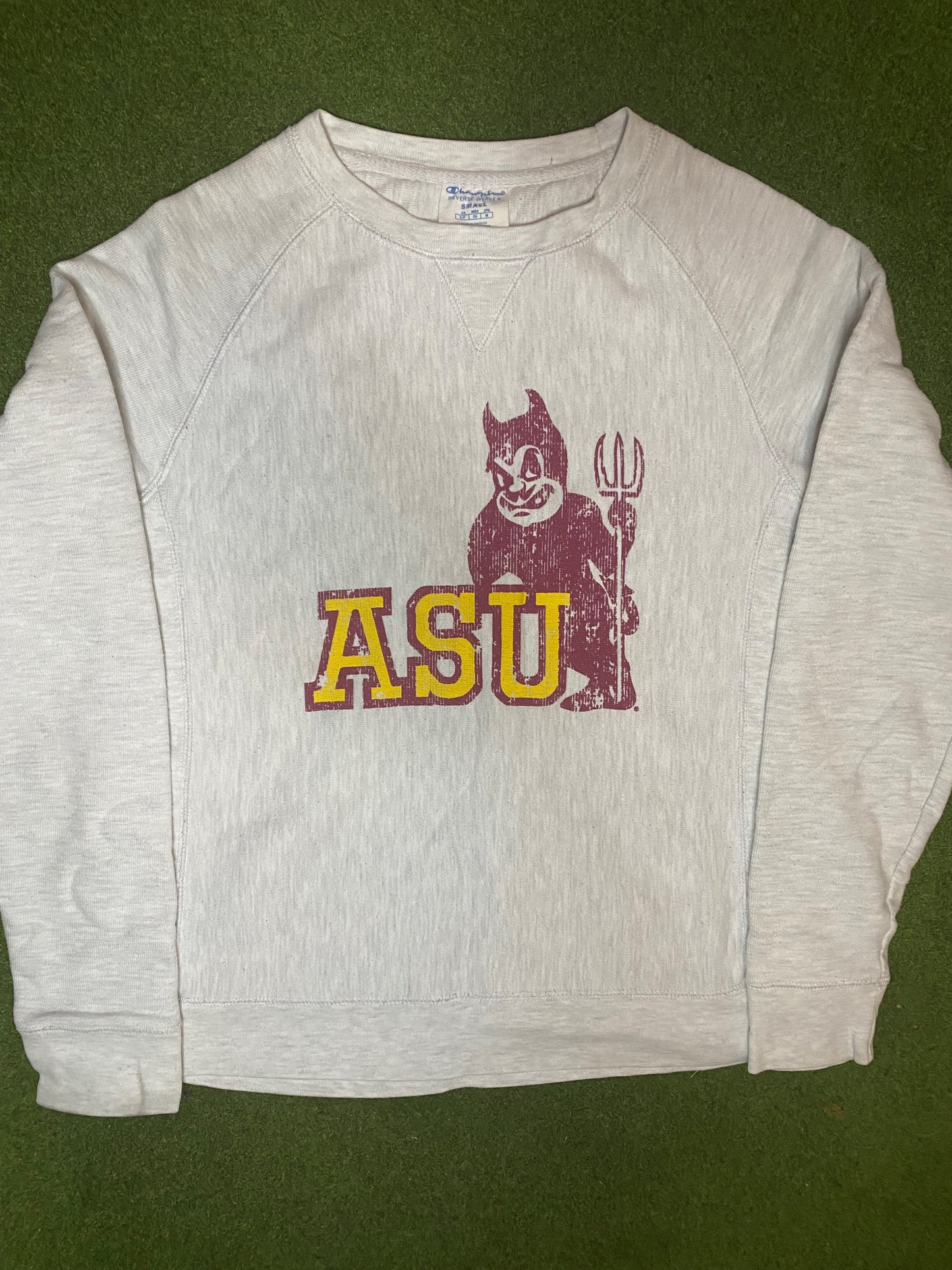 90s Arizona State Sun Devils - Vintage College Sweatshirt (Small)