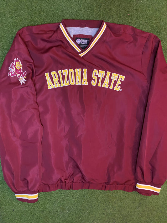 90s Arizona State Sun Devils - Vintage College Pullover (2XL) Gametime Vintage