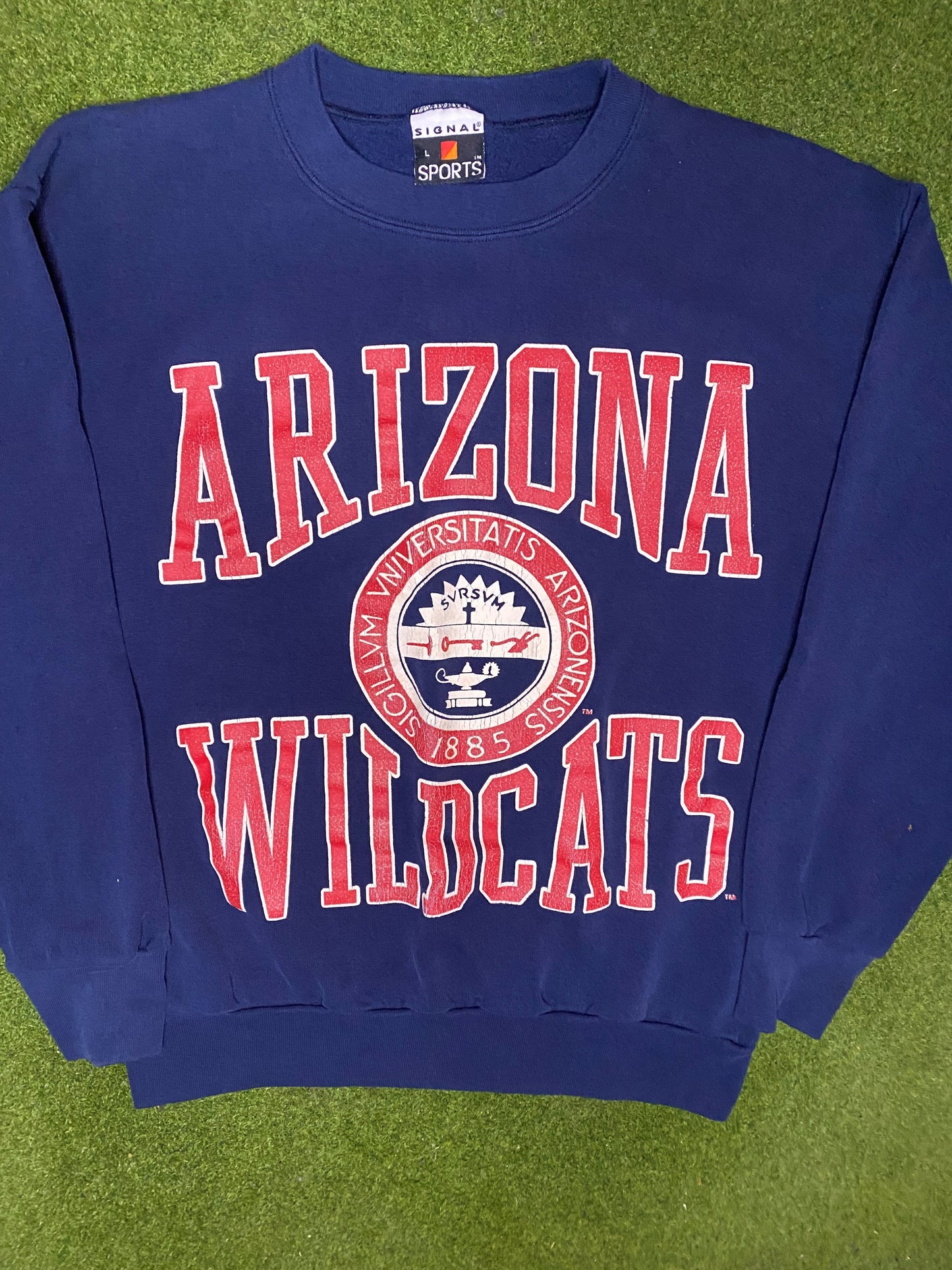 90s Arizona Wildcats - Vintage University Sweatshirt (Large) 