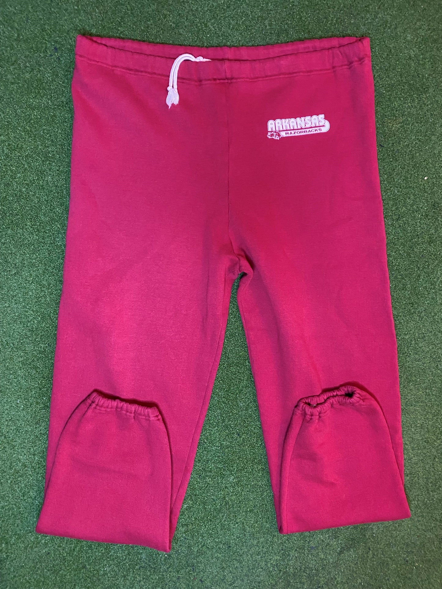 90s Arkansas Razorbacks - Vintage College Sweatpants (XL)