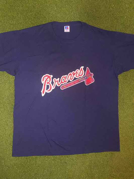 90s Atlanta Braves - Vintage MLB T-Shirt (XL)