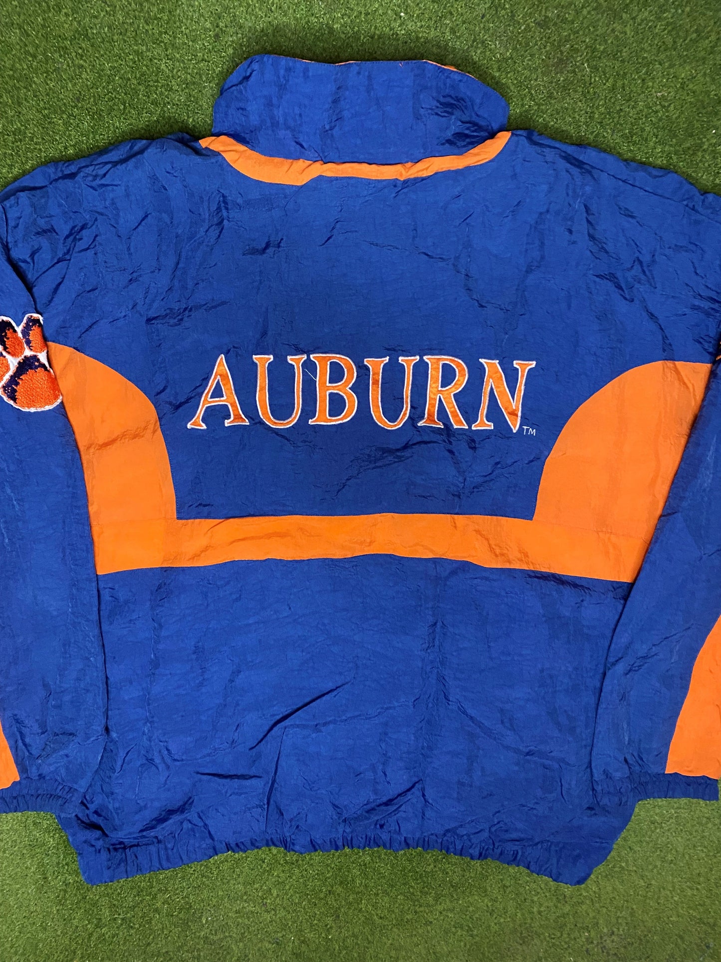 90s Auburn Tigers - Vintage College Pullover (XL) Gametime Vintage