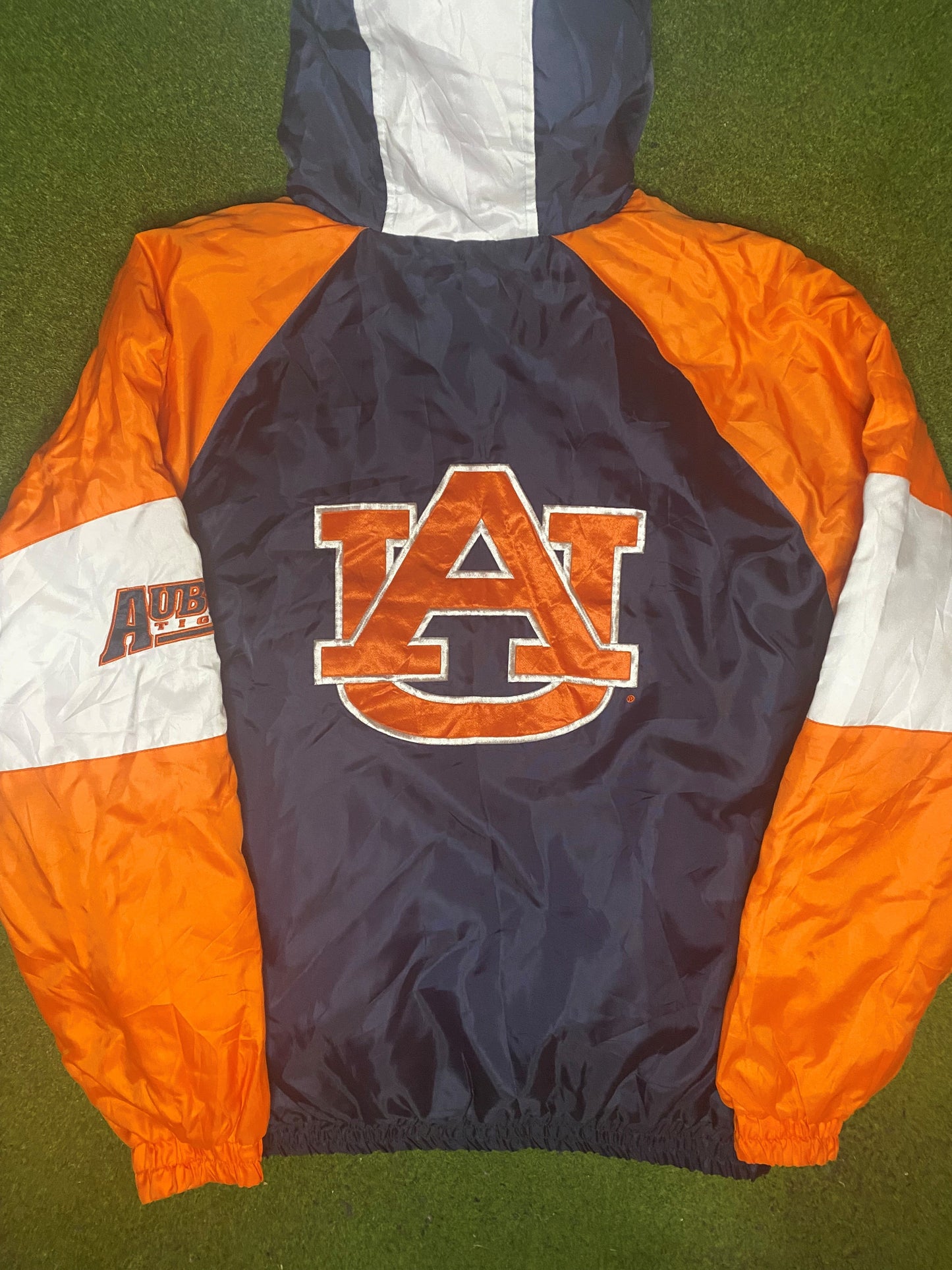 90s Auburn Tigers - Vintage College Jacket (Large) Gametime Vintage