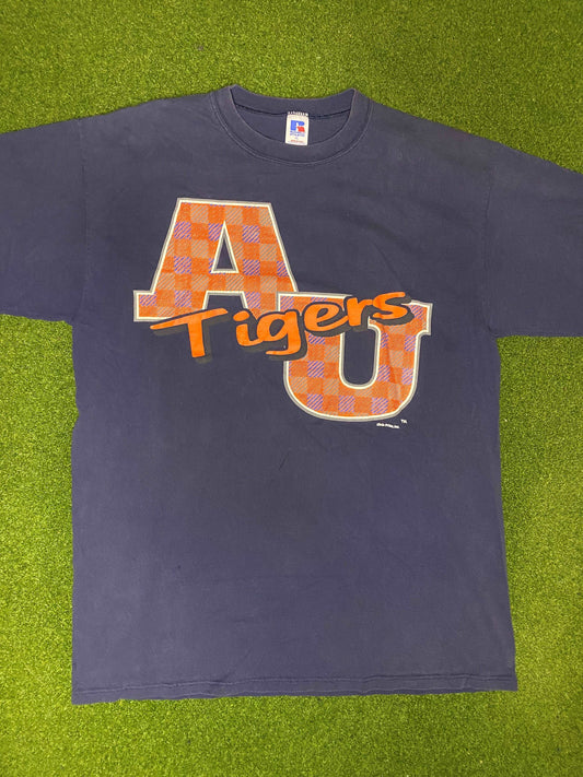 90s Auburn Tigers - Vintage College Tee Shirt (XL)