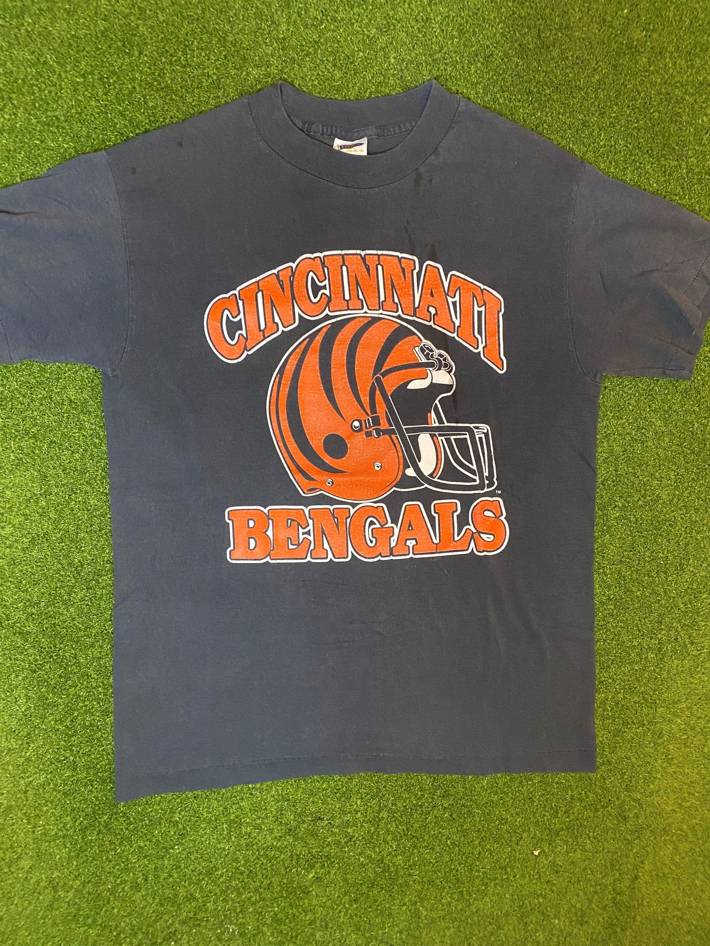 90s Cincinnati Bengals - Vintage NFL T-Shirt (Medium)