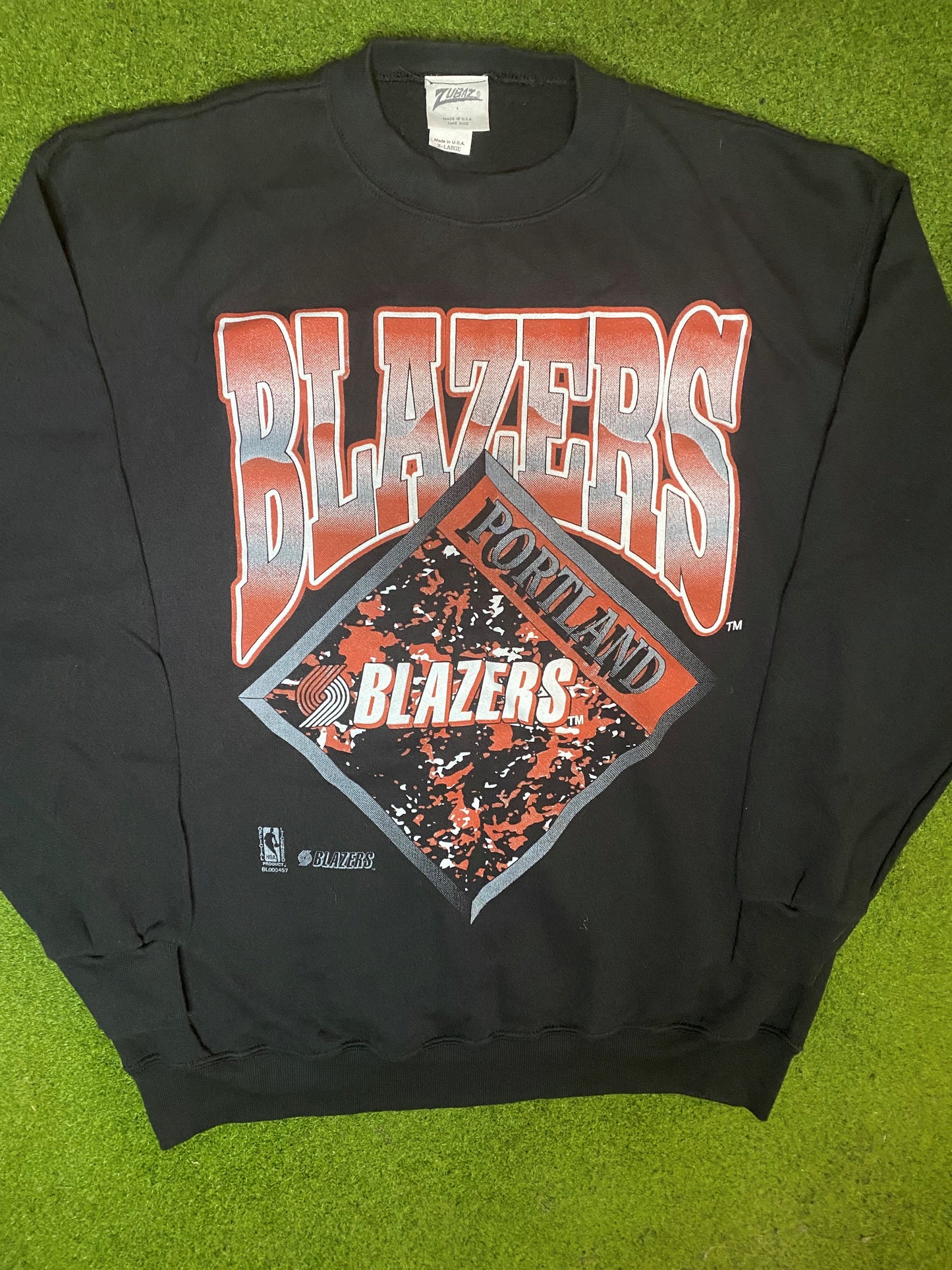 90s Portland Trail Blazers - Vintage NBA Sweatshirt (XL)