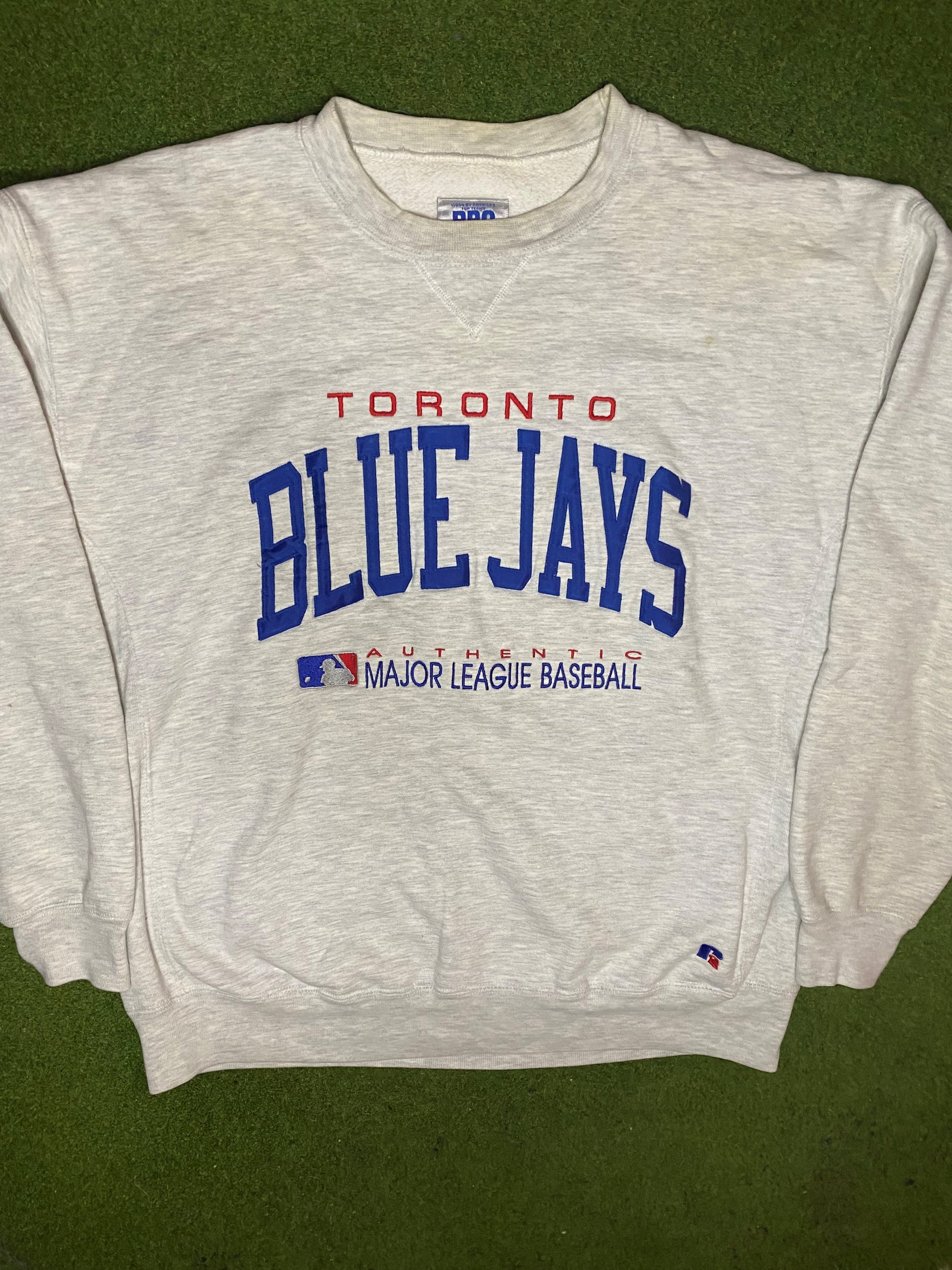 90s Toronto Blue Jays - Heavyweight - Vintage MLB Sweatshirt (XL) 