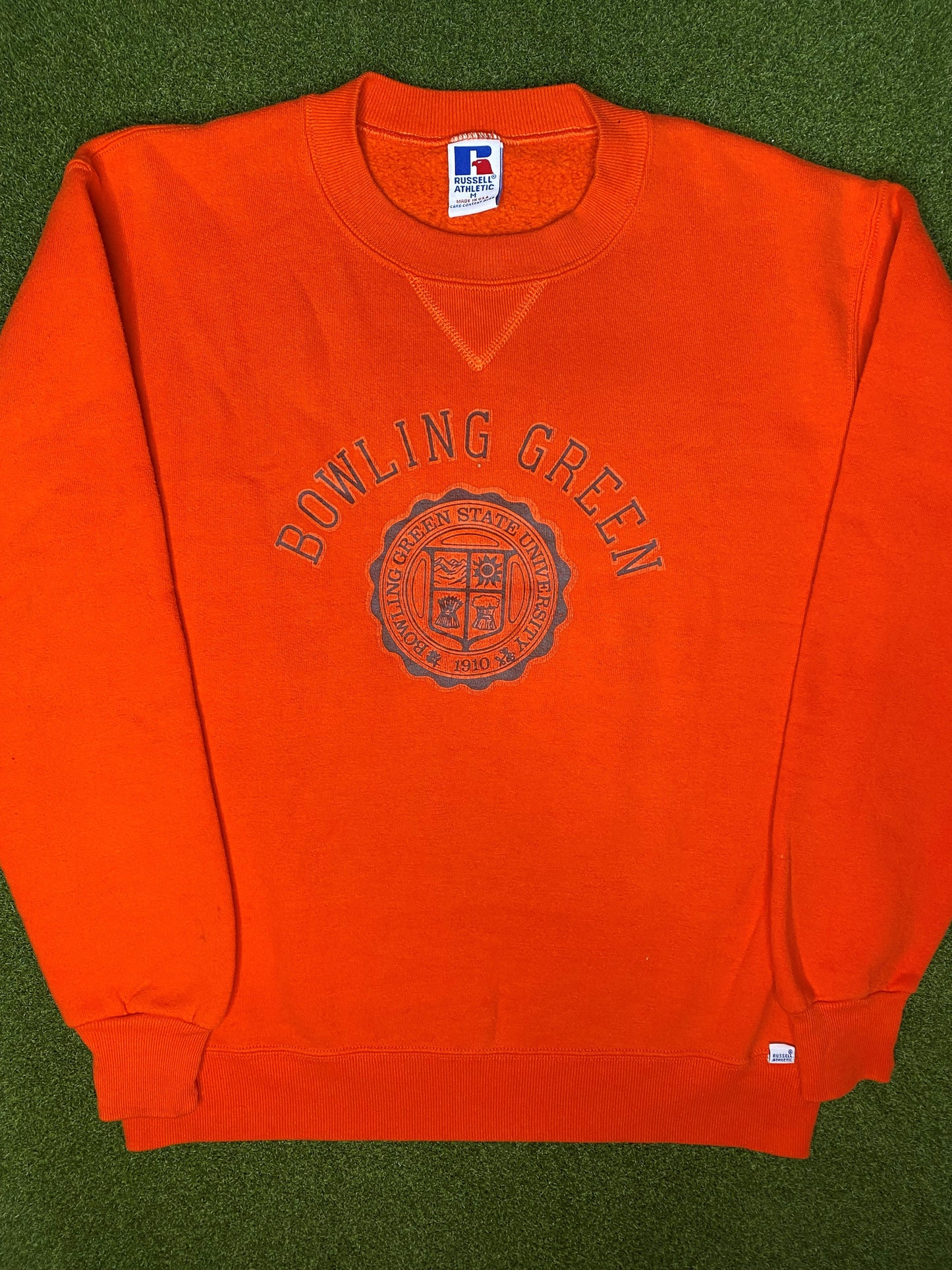 90s Bowling Green Falcons - Vintage University Sweatshirt (Medium)